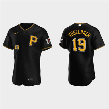 Daniel Vogelbach Pittsburgh Pirates black jersey