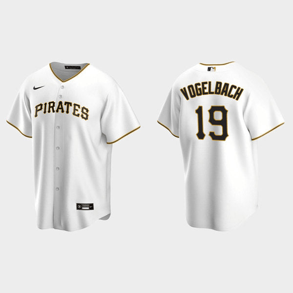 Daniel Vogelbach Pittsburgh Pirates white jersey