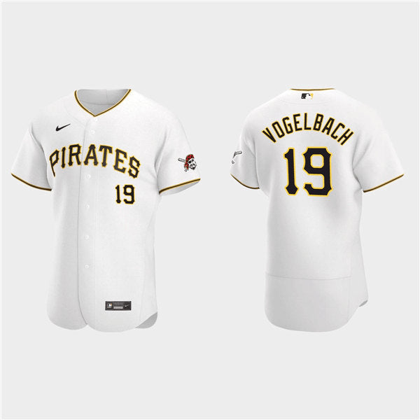 Daniel Vogelbach Pittsburgh Pirates white jersey