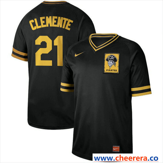 Roberto Clemente Pittsburgh Pirates black Legend jersey