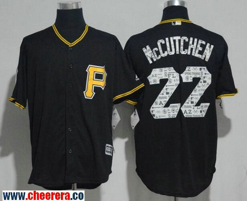Andrew McCutchen Pittsburgh Pirates black jersey