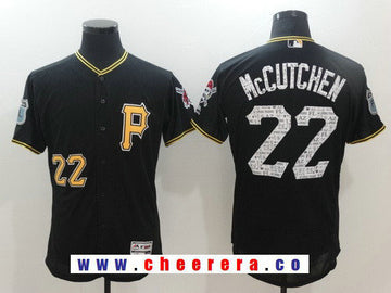 Andrew McCutchen Pittsburgh Pirates black jersey