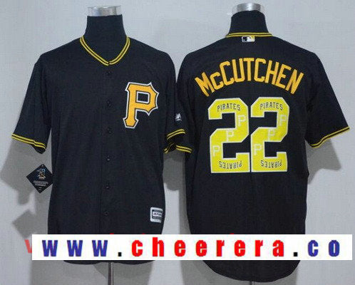Andrew McCutchen Pittsburgh Pirates black jersey