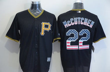Andrew McCutchen Pittsburgh Pirates black Fashion jersey