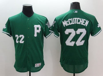 Andrew McCutchen Pittsburgh Pirates green jersey