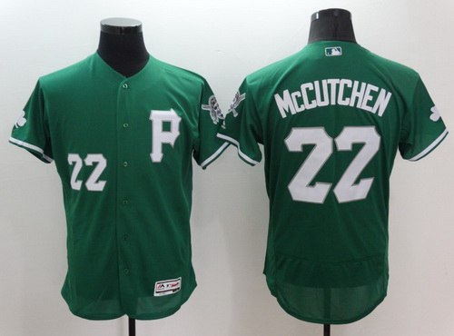 Andrew McCutchen Pittsburgh Pirates green jersey