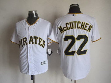 Andrew McCutchen Pittsburgh Pirates white Home jersey