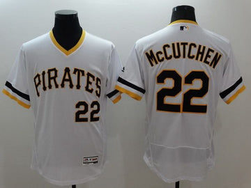 Andrew McCutchen Pittsburgh Pirates white jersey