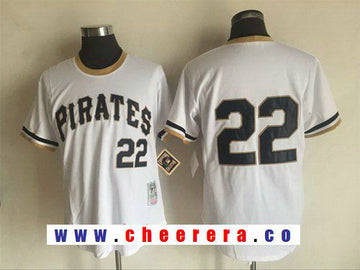 Andrew McCutchen Pittsburgh Pirates white Cooperstown jersey