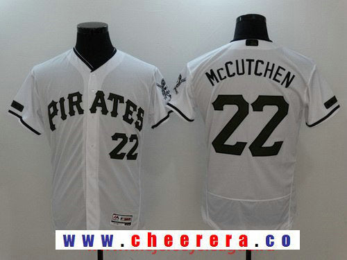 Andrew McCutchen Pittsburgh Pirates white jersey