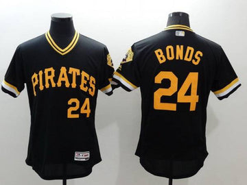 Barry Bonds Pittsburgh Pirates black jersey