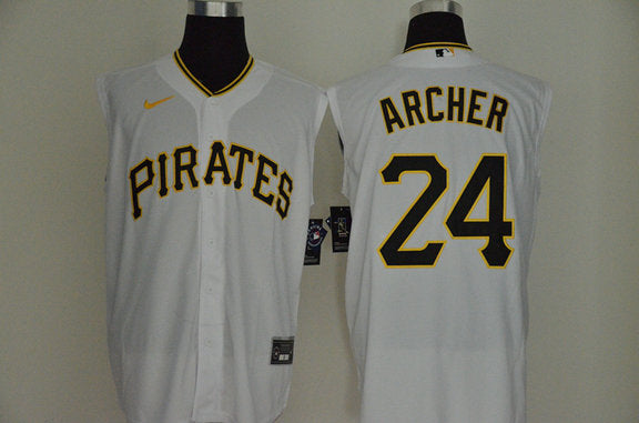 Chris Archer Pittsburgh Pirates white jersey