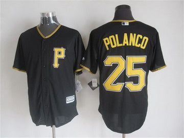 Gregory Polanco Pittsburgh Pirates black Alternate jersey