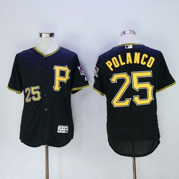 Gregory Polanco Pittsburgh Pirates black jersey