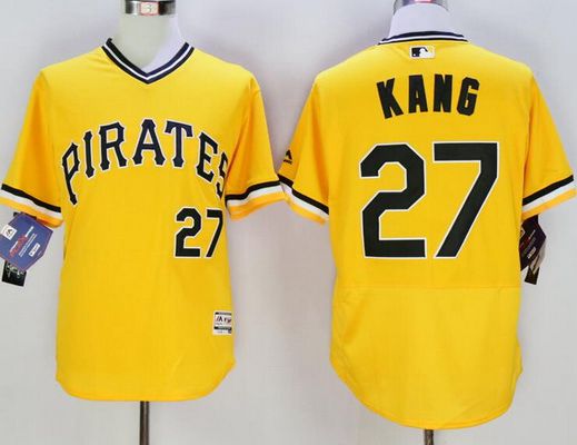 Jung-Ho Kang Pittsburgh Pirates yellow jersey