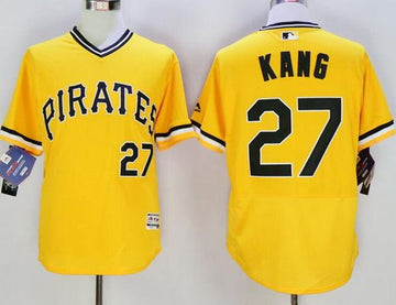 Jung-Ho Kang Pittsburgh Pirates yellow jersey