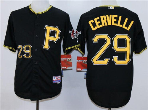 Francisco Cervelli Pittsburgh Pirates black jersey
