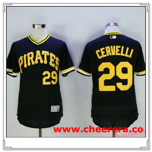 Francisco Cervelli Pittsburgh Pirates black jersey