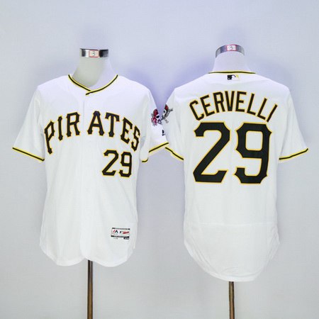 Francisco Cervelli Pittsburgh Pirates white jersey