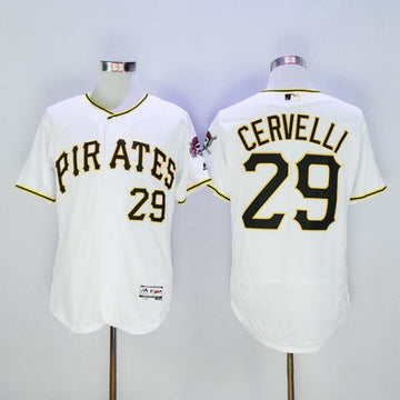 Francisco Cervelli Pittsburgh Pirates white jersey