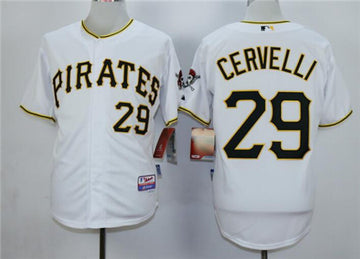 Francisco Cervelli Pittsburgh Pirates white jersey
