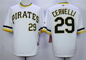 Francisco Cervelli Pittsburgh Pirates white jersey