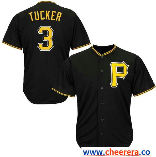 Cole Tucker Pittsburgh Pirates black jersey