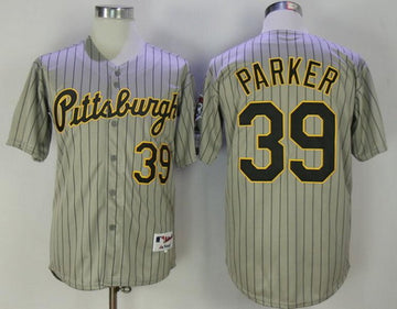 Dave Parker Pittsburgh Pirates gray Throwback jersey