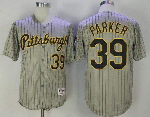 Dave Parker Pittsburgh Pirates gray Throwback jersey