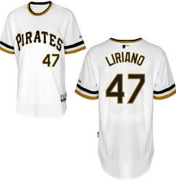 Francisco Liriano Pittsburgh Pirates white jersey
