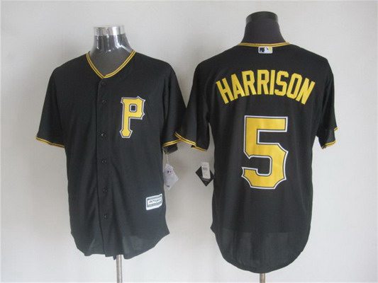 Josh Harrison Pittsburgh Pirates black Alternate jersey