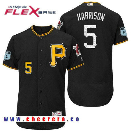 Josh Harrison Pittsburgh Pirates black jersey
