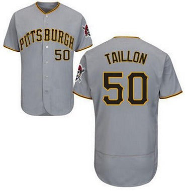 Jameson Taillon Pittsburgh Pirates gray Road jersey