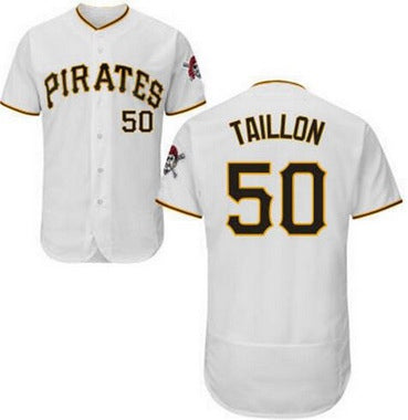 Jameson Taillon Pittsburgh Pirates white Home jersey