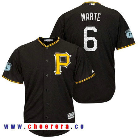 Starling Marte Pittsburgh Pirates black jersey