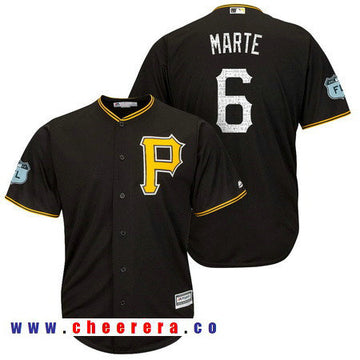Starling Marte Pittsburgh Pirates black jersey