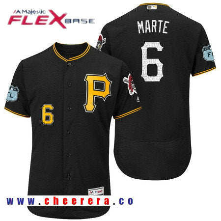Starling Marte Pittsburgh Pirates black jersey