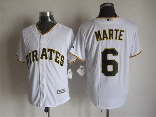 Starling Marte Pittsburgh Pirates white Home jersey