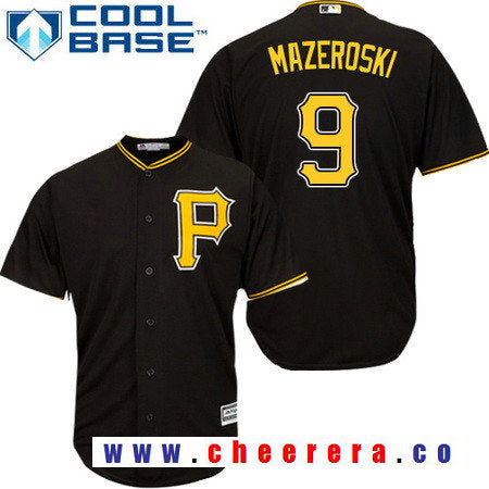 Bill Mazeroski Pittsburgh Pirates black Alternate jersey