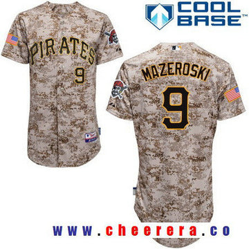 Bill Mazeroski Pittsburgh Pirates camo Alternate jersey