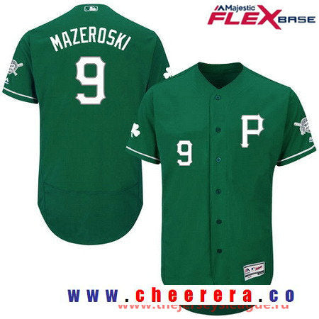 Bill Mazeroski Pittsburgh Pirates green jersey