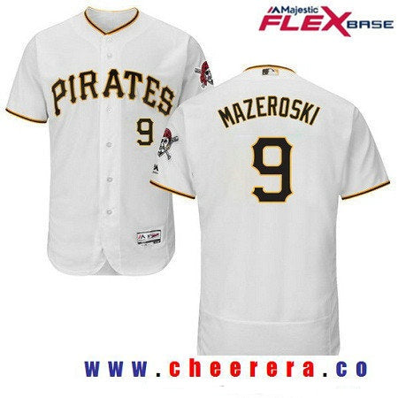 Bill Mazeroski Pittsburgh Pirates white Home jersey
