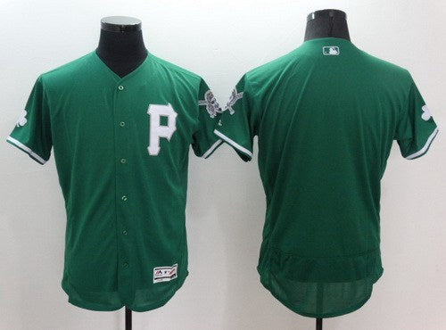 Custom Pittsburgh Pirates green jersey