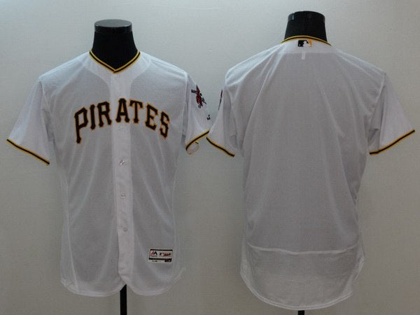 Custom Pittsburgh Pirates white jersey