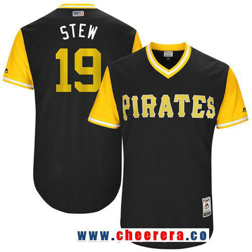 Chris Stewart Pittsburgh Pirates black jersey