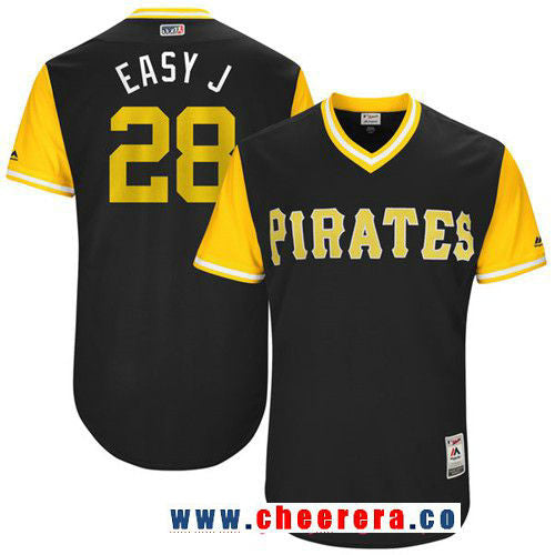 John Jaso Pittsburgh Pirates black jersey