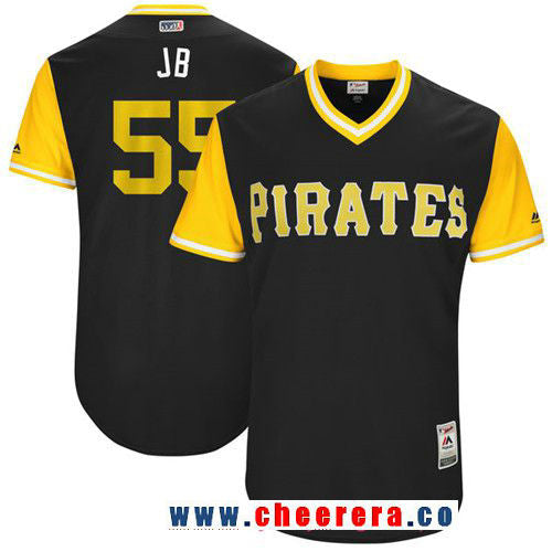 Josh Bell Pittsburgh Pirates black jersey
