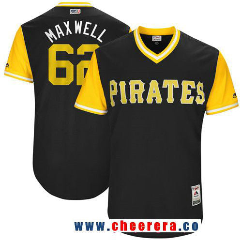Max Moroff Pittsburgh Pirates black jersey