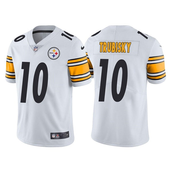 Mitchell Trubisky Pittsburgh Steelers white Vapor jersey