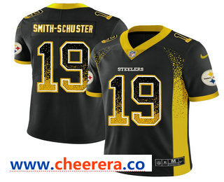 JuJu Smith-Schuster Pittsburgh Steelers black Color Rush jersey